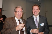 Maakuntajohtaja Esa Halme ja maakuntahallituksen puheenjohtaja Harri Jaskari